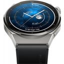 Смарт-часы Huawei Watch GT 3 Pro Light Titanium Case Black strap ODN-B19 — фото, картинка — 2