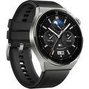 Смарт-часы Huawei Watch GT 3 Pro Light Titanium Case Black strap ODN-B19 — фото, картинка — 1