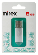 USB Flash Drive 8GB Mirex Unit Silver — фото, картинка — 6