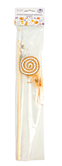 Дразнилка для кошек на стеке 