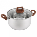 Кастрюля металлическая с крышкой 1,9 л 